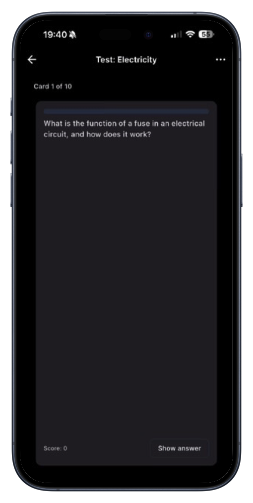 Preview revision sets page
